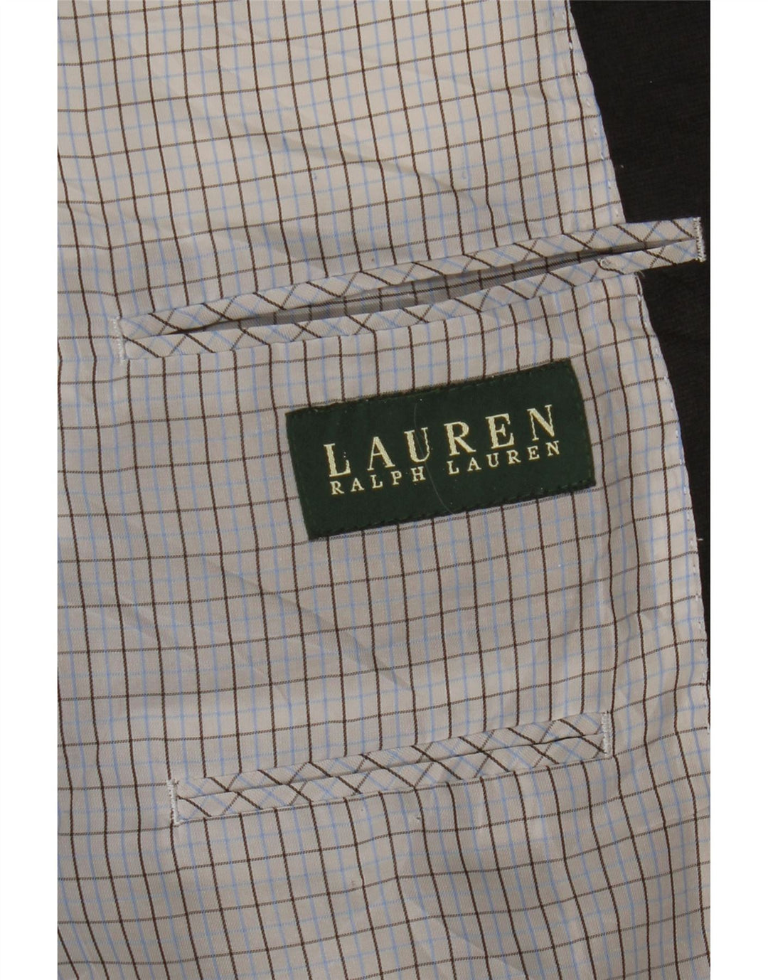 Ralph Lauren Veste blazer à 2 boutons pour homme UK 42 XL Noir