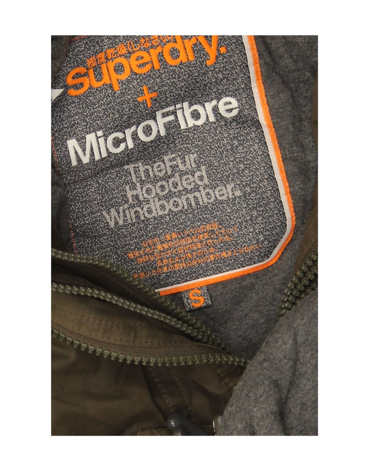 Superdry Veste coupe-vent The Windbomber Bomber pour homme UK 36 Petit Kaki