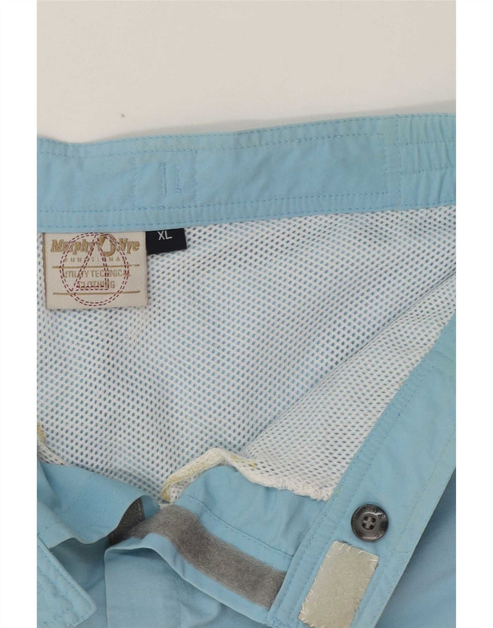 Murphy & Nye Short de Bain Graphique XL Homme Bleu Colorblock Polyamide