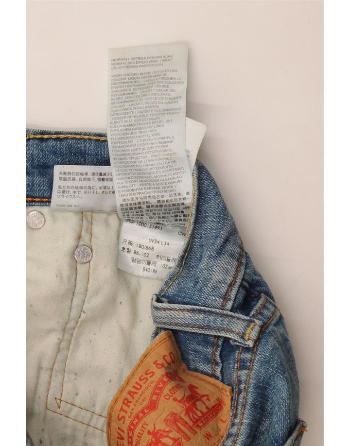 LEVI'S Jean Slim 511 Homme W34 L34 Bleu Coton