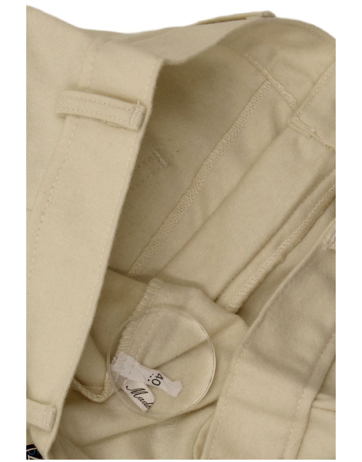 Pantalon décontracté Bootcut femme vintage EU 40 Moyen W30 L33 Beige