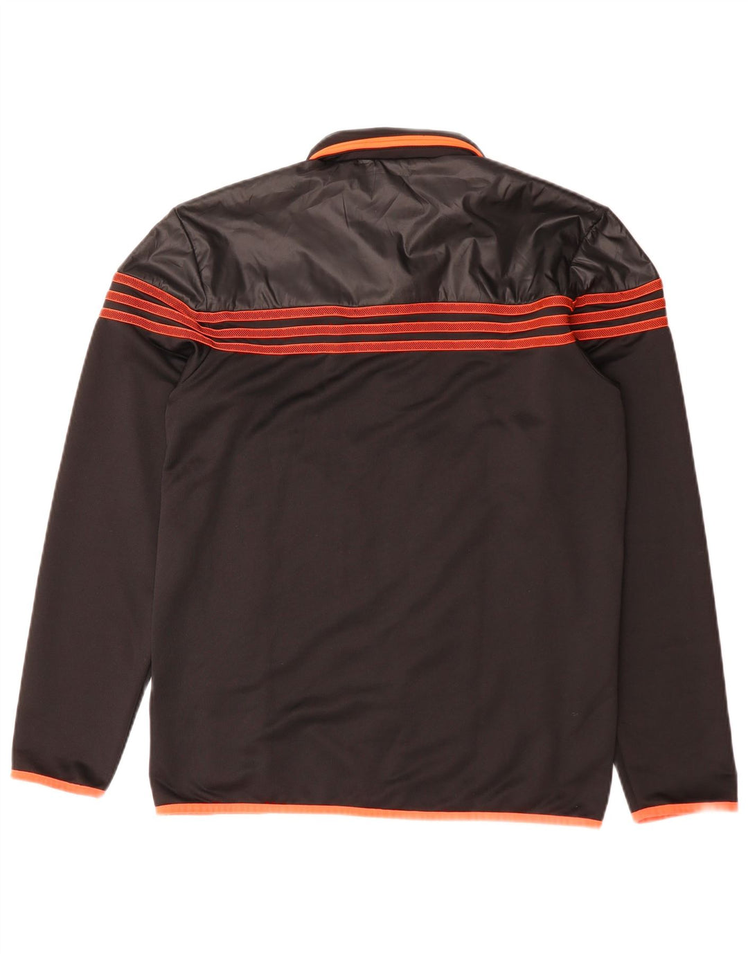 Adidas Veste de survêtement à capuche pour homme UK 38/40 Noir moyen Polyester