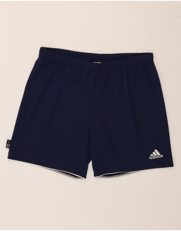 Adidas Hommes Climalite Sport Shorts Grand Bleu Marine Polyester