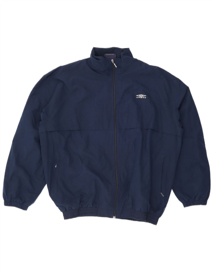 Umbro Veste de Survêtement Homme Large Bleu Marine Polyester