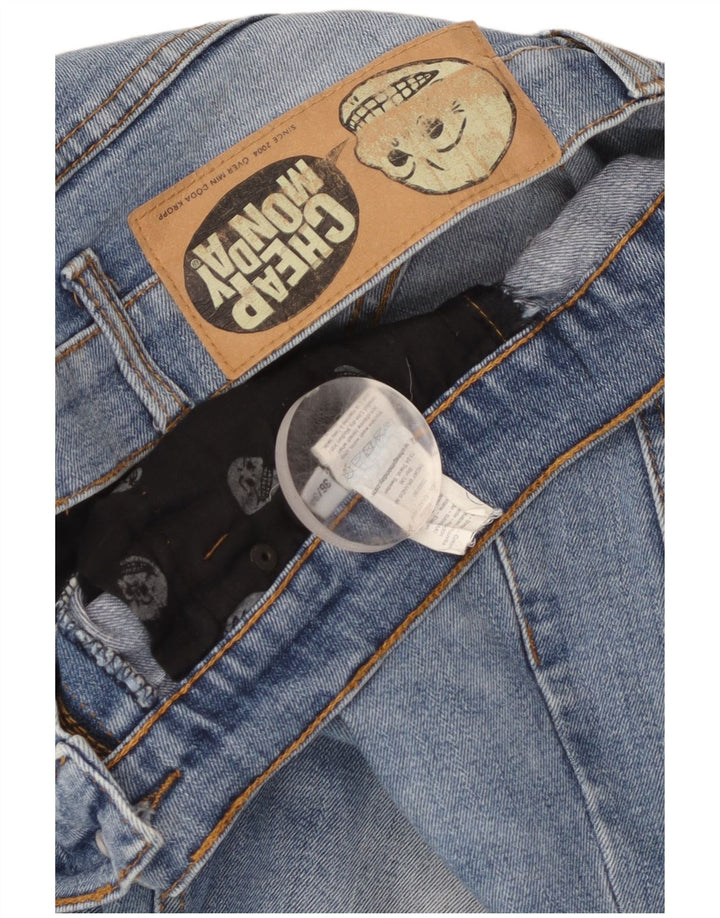 Cheap Monday Jean Droit W36 L27 Homme Bleu Coton