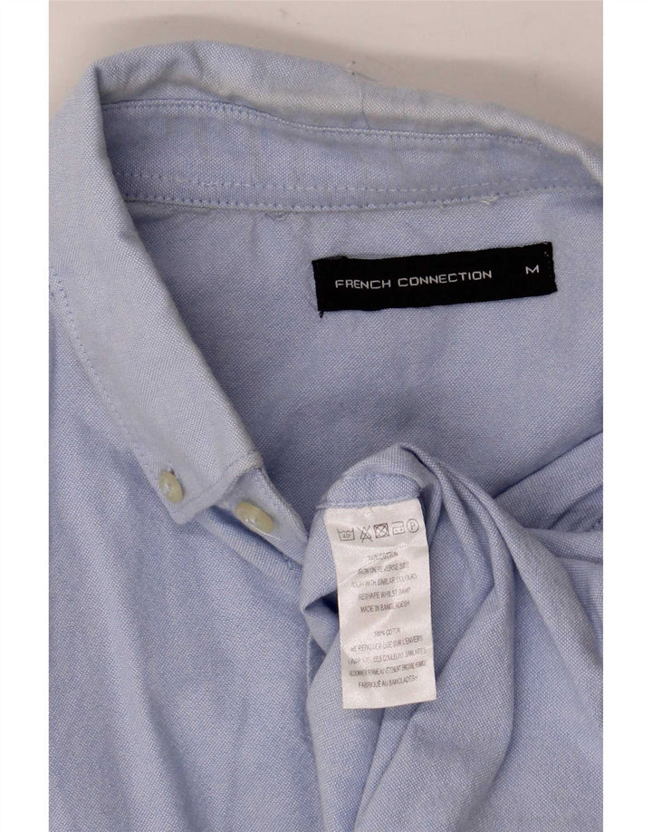 French Connection Chemise Homme Bleu Moyen Coton