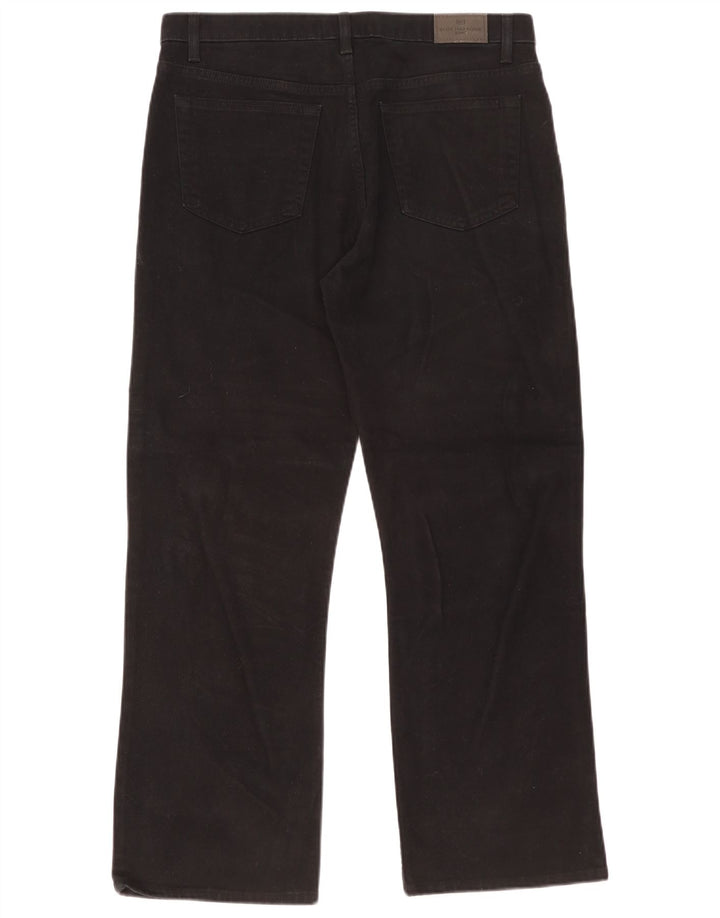 Marks & Spencer Jean droit Blue Harbor homme W36 L29 coton noir