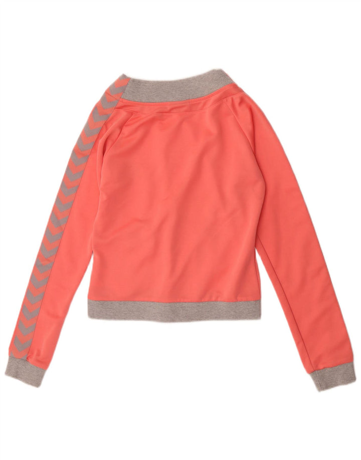 Hummel Veste de survêtement graphique pour femme UK 10 Small Rose Colourblock