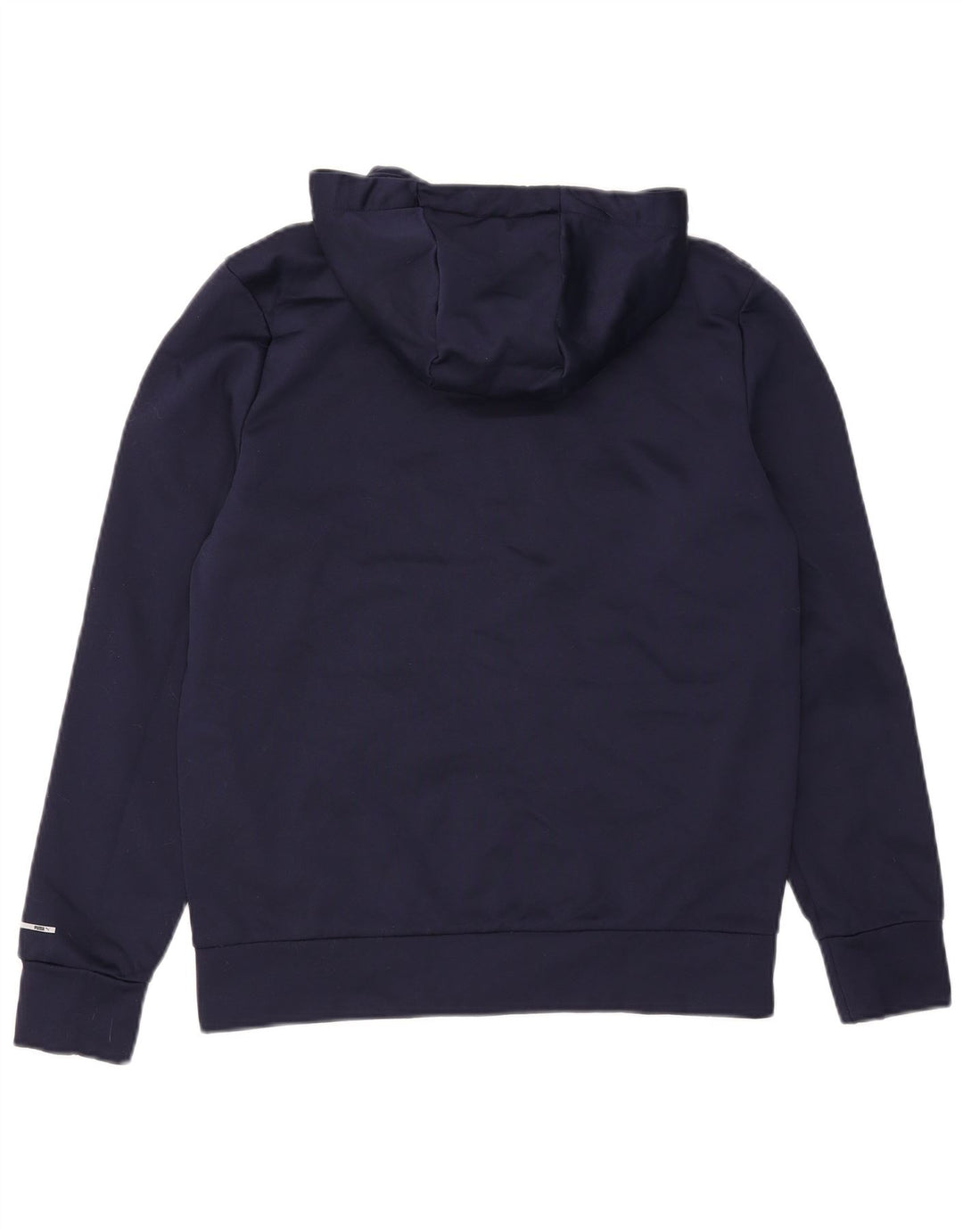 Puma Pull à capuche zippé pour homme Petit Bleu marine Polyester