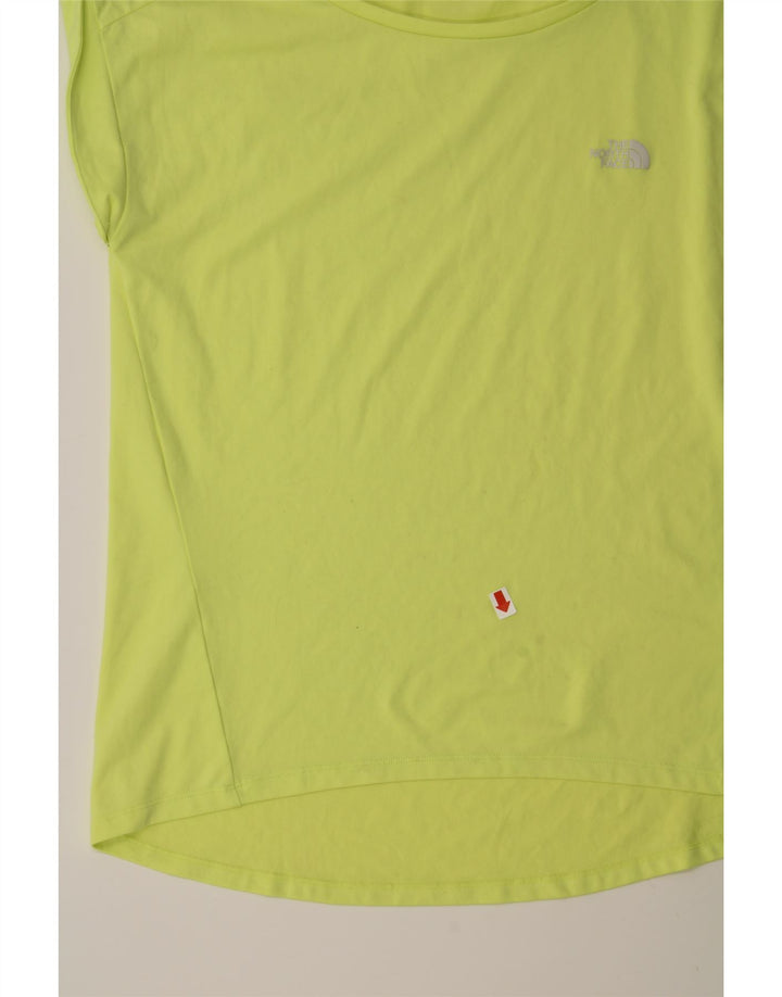 THE NORTH FACE Womens T-Shirt Top UK 16 Large Green Polyester Vintage The North Face and Second-Hand The North Face from Messina Hembry 