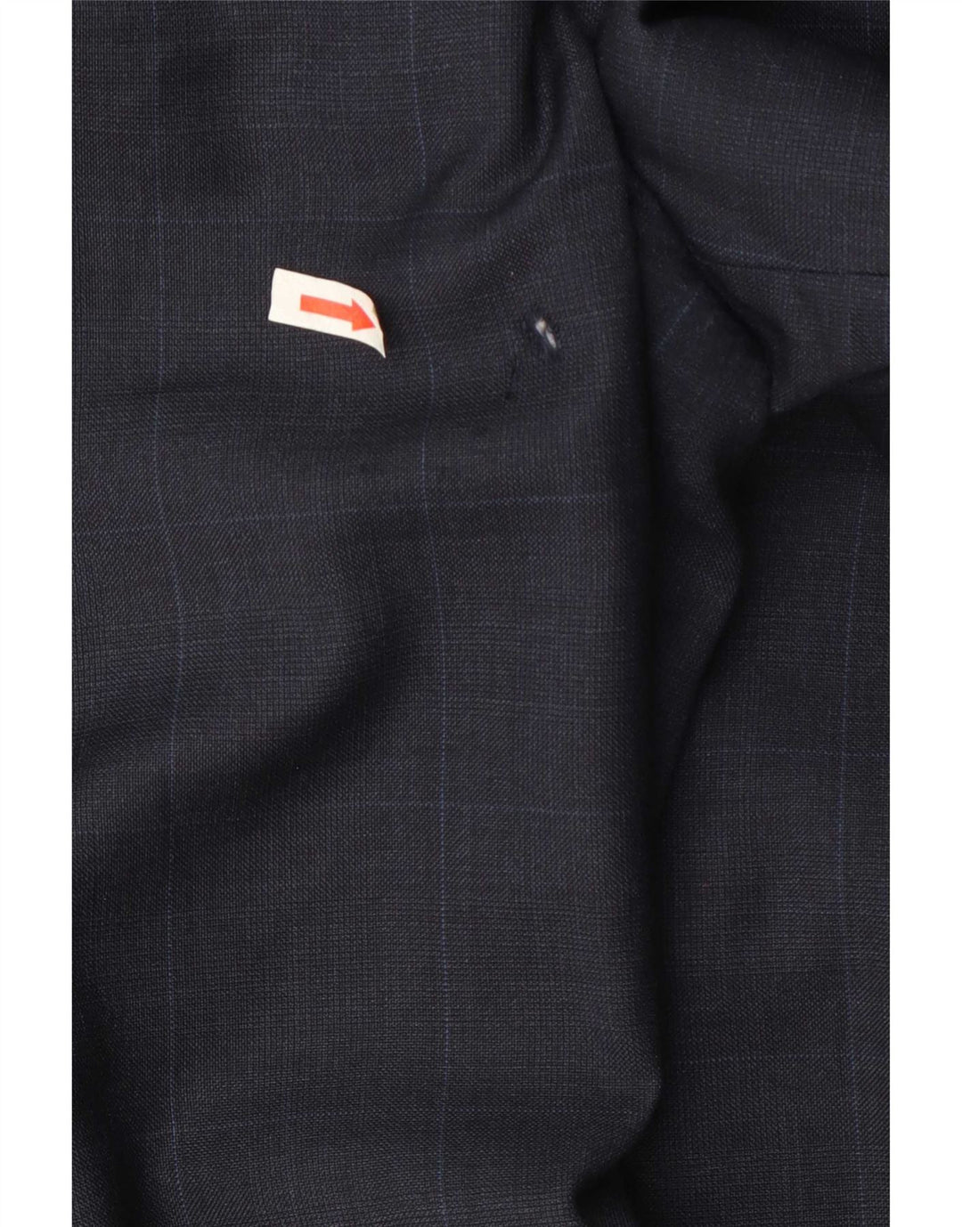 Marks & Spencer Veste blazer à 2 boutons pour homme UK 46 XL Bleu marine à carreaux en laine