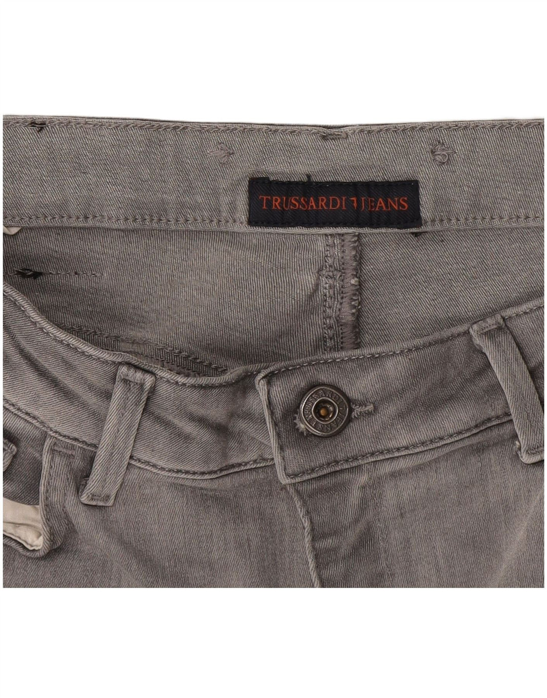 Trussardi Femme Jean Skinny W28 L31 Gris