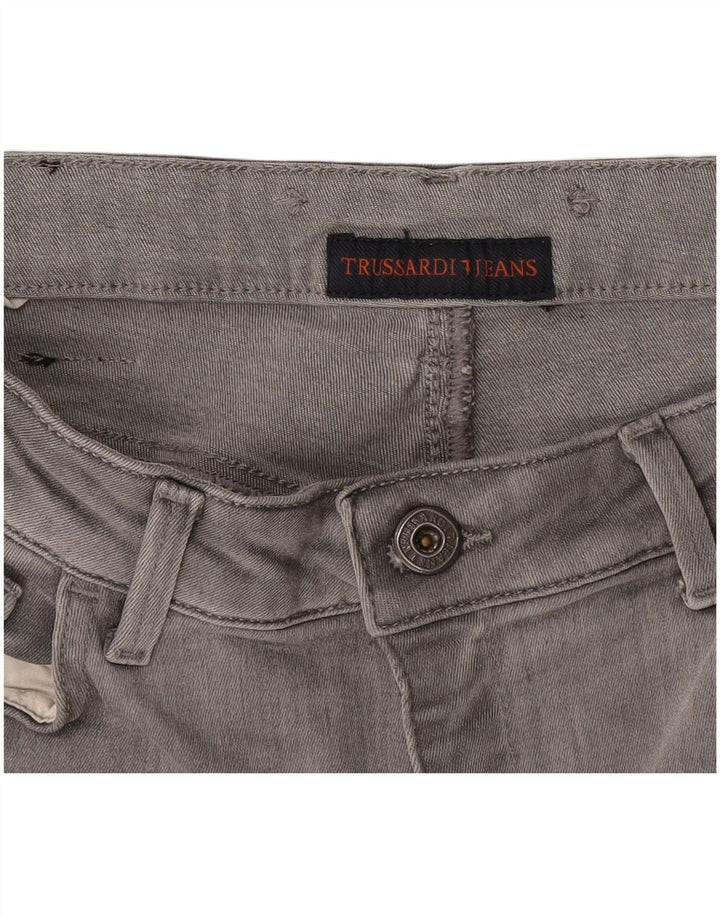 Trussardi Femme Jean Skinny W28 L31 Gris