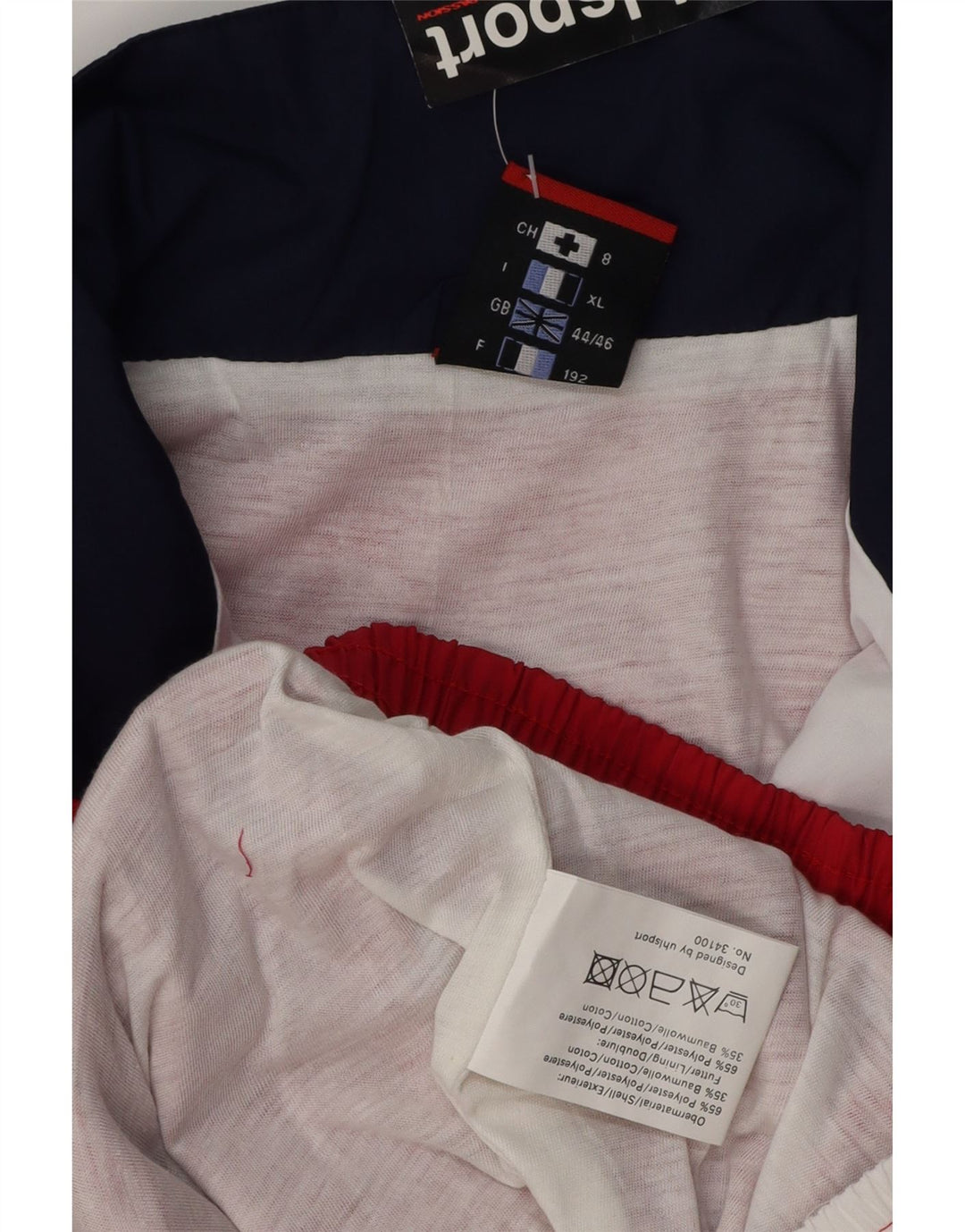 UHLSPORT Veste de survêtement pour homme UK 44/46 XL Multicolore Colourblock