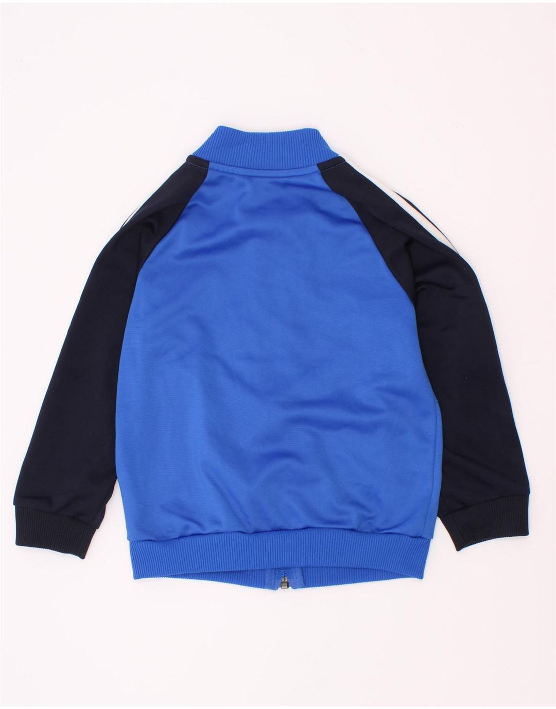 Adidas Veste de survêtement pour garçon 2-3 ans Bleu Colorblock Polyester