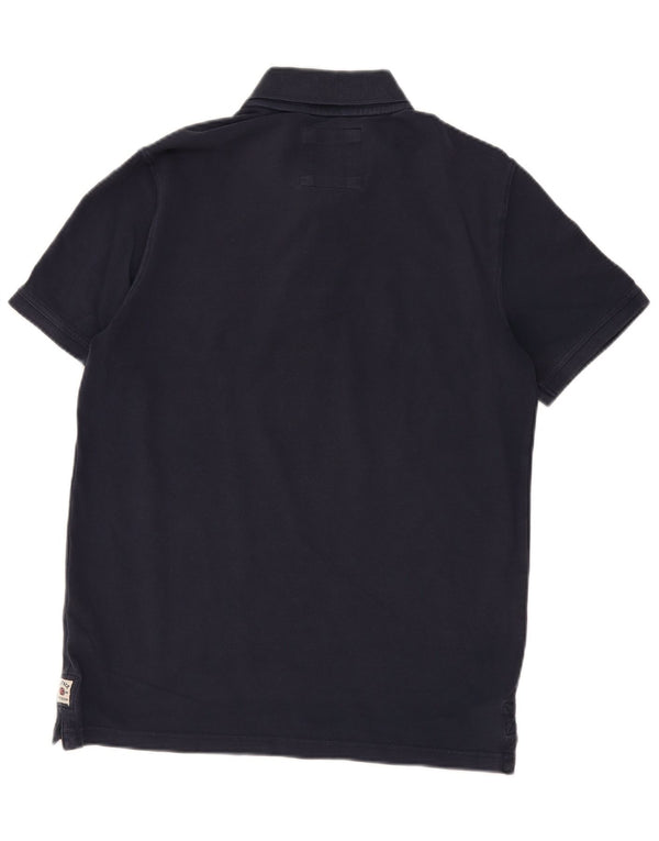 Fat Face Polo Homme Grand Bleu Marine Coton