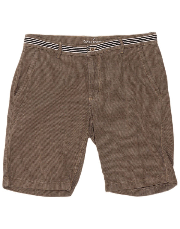 Daniel Hechter Short Chino Homme W35 Large Gris Coton
