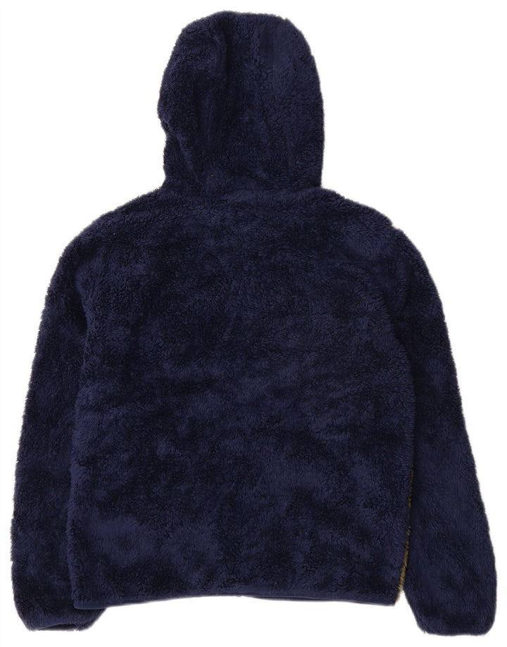 Eddie Bauer Veste polaire garçon 10-11 ans Bleu marine moyen colour block
