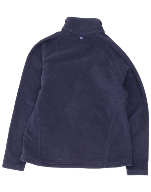 Mountain Warehouse Veste polaire pour femme UK 12 Medium Bleu marine Polyester