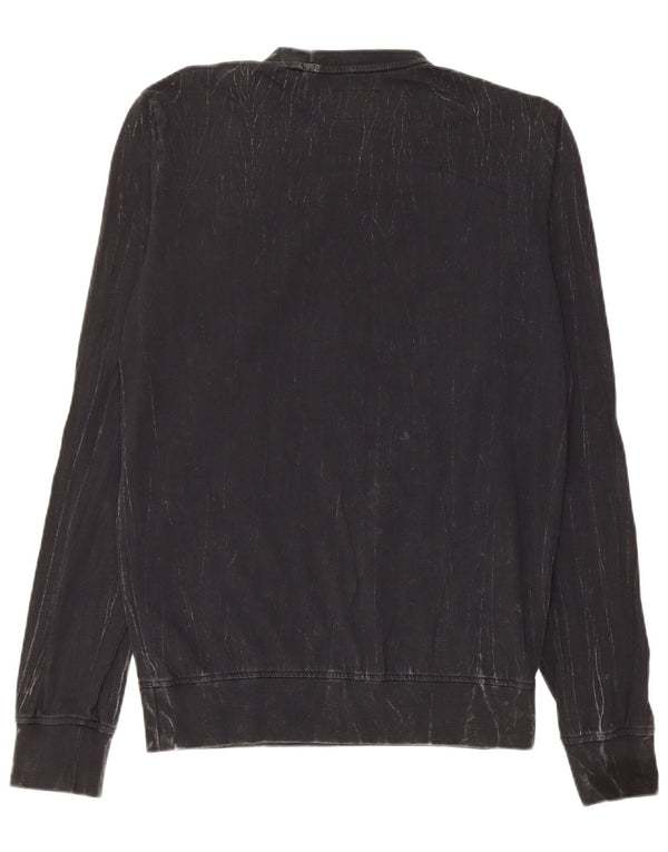 Guess Haut Homme Manches Longues XS Noir Coton