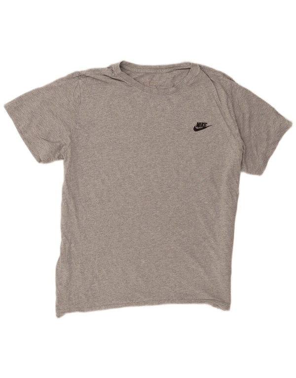 Nike T-Shirt Homme Grand Gris Moucheté Coton
