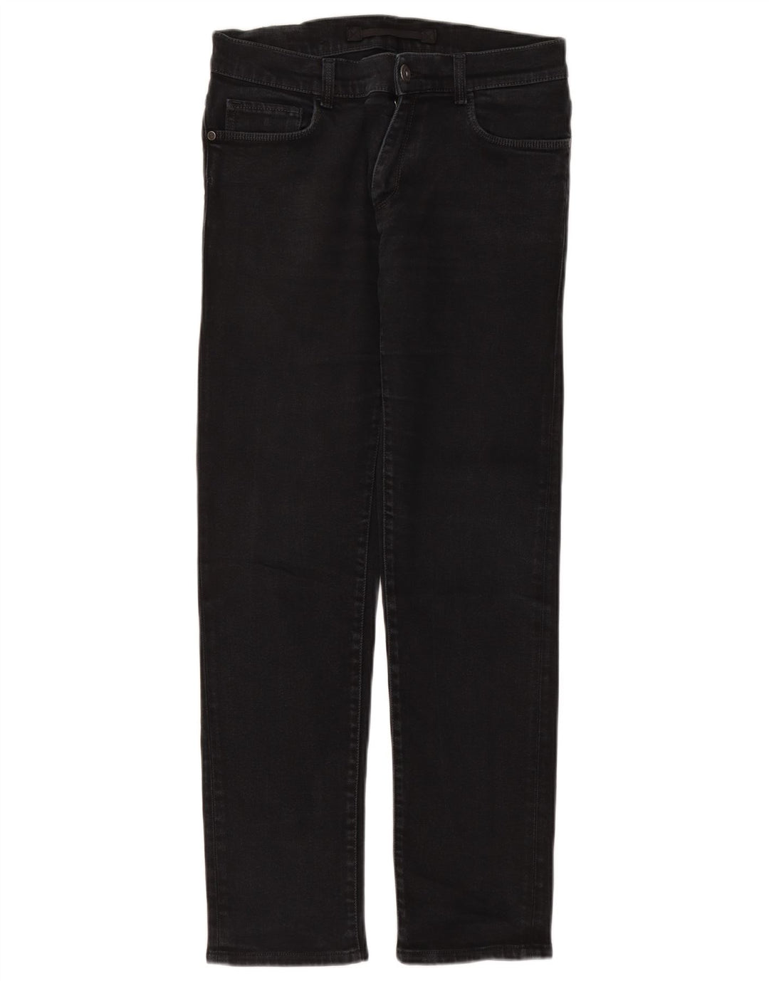 Trussardi Jean Droit W34 L30 Noir Homme