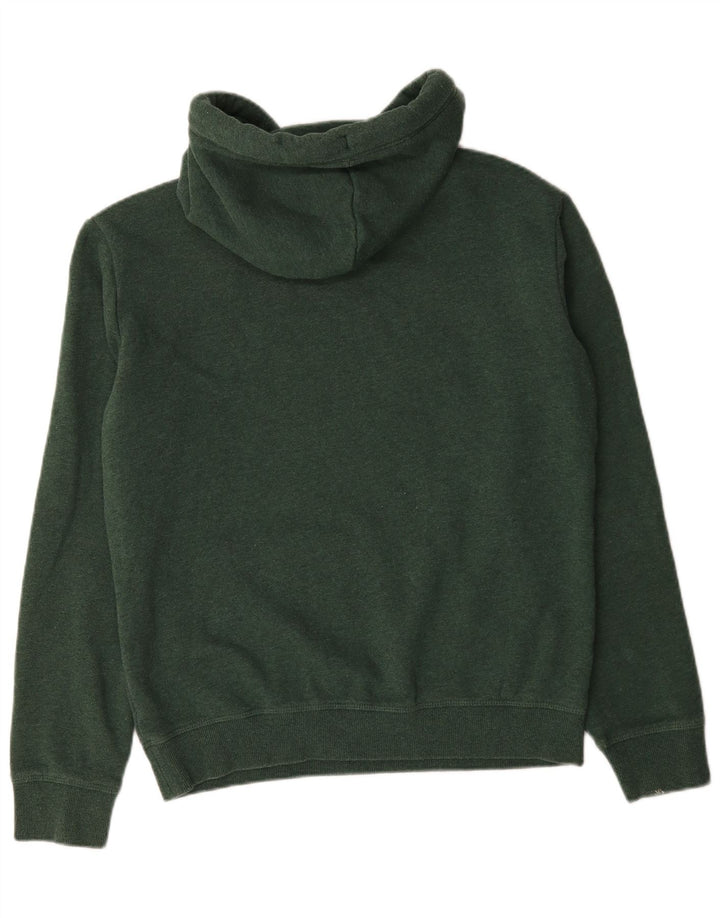 Superdry Pull à capuche pour homme en coton vert grand
