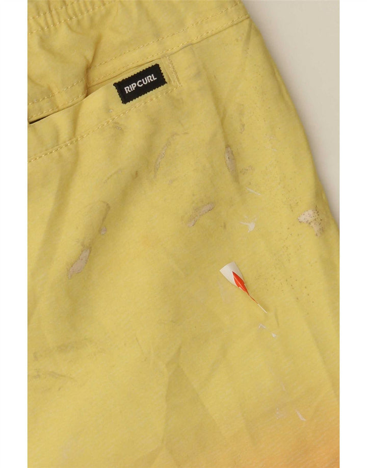 Rip Curl Short de Bain Homme XL Jaune Colourblock