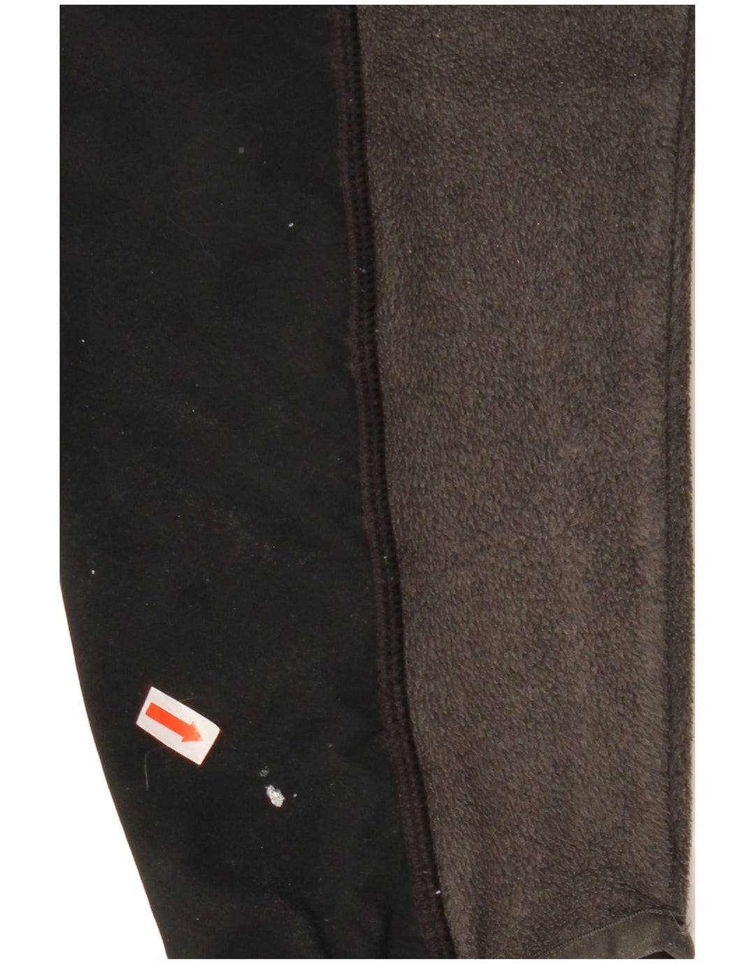 The North Face Pull polaire à col zippé pour homme Large Gris Colorblock Polyester