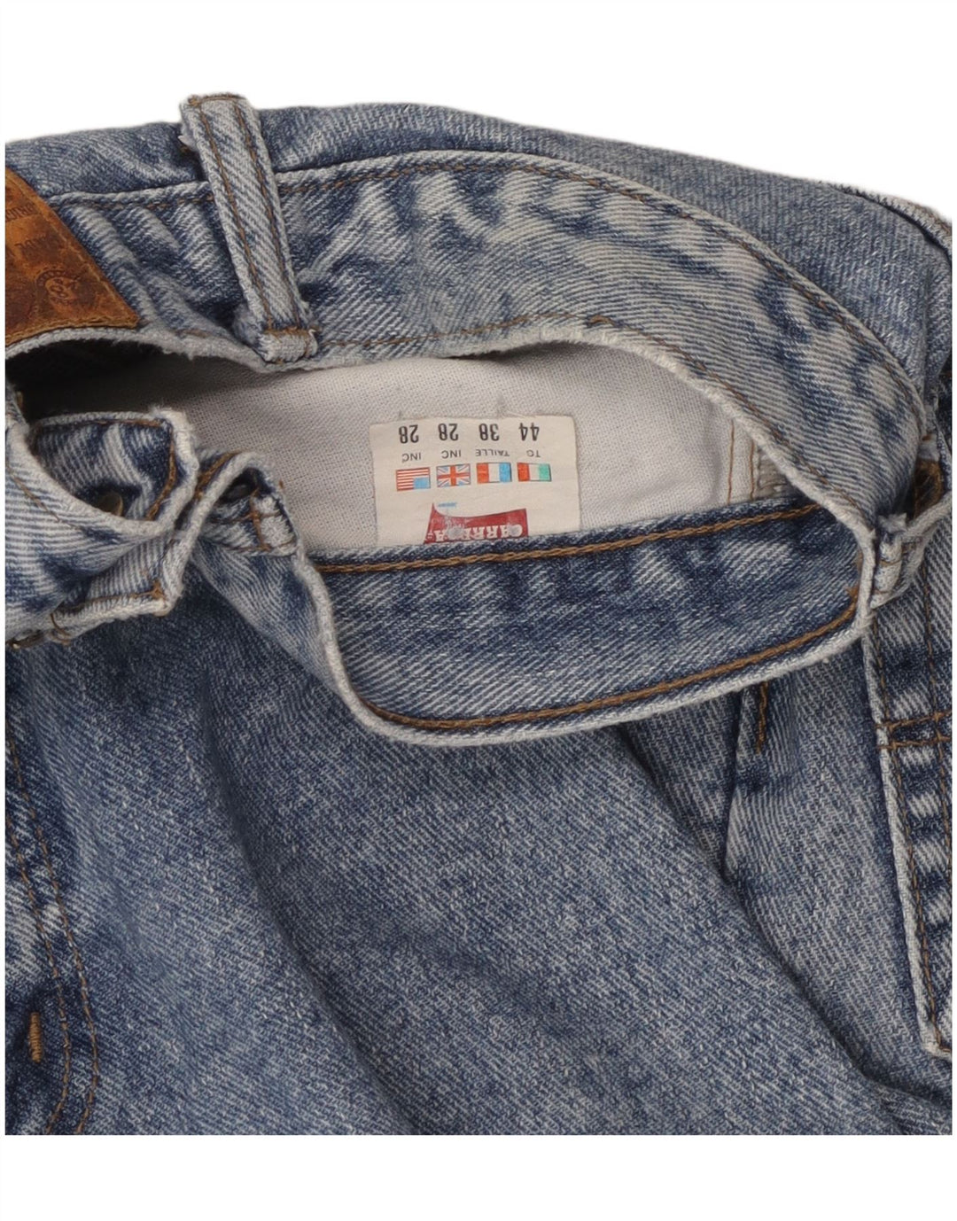 Carrera Jean Fuselé Femme W28 L30 Bleu Coton