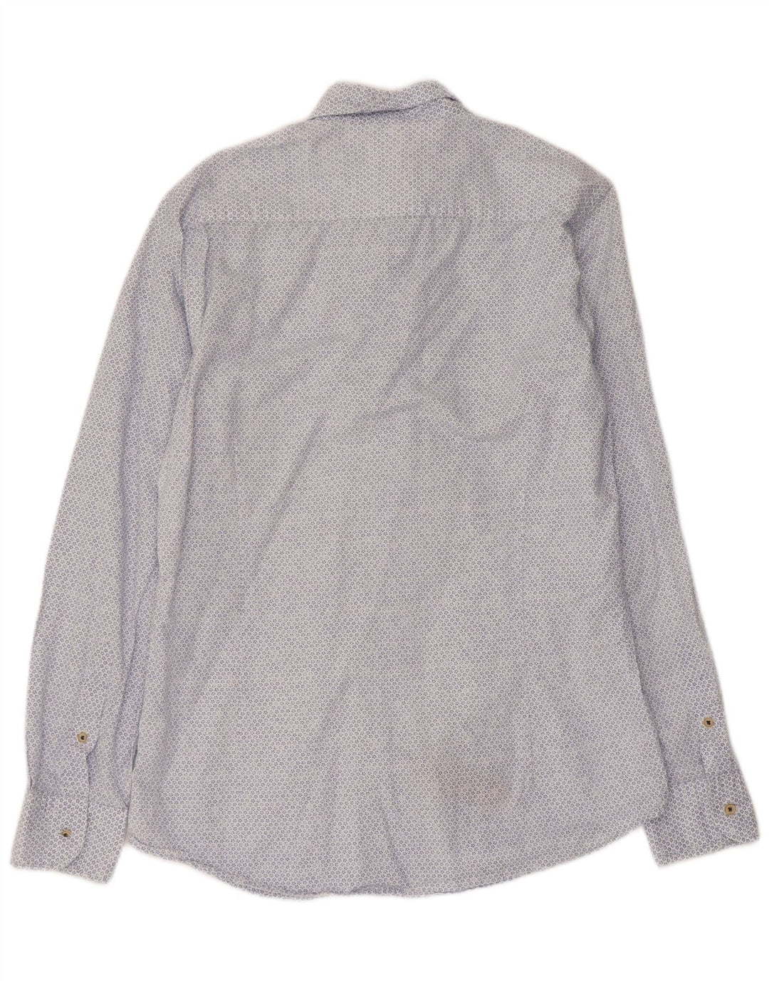 Massimo Dutti Chemise Homme Petit Bleu Floral Coton
