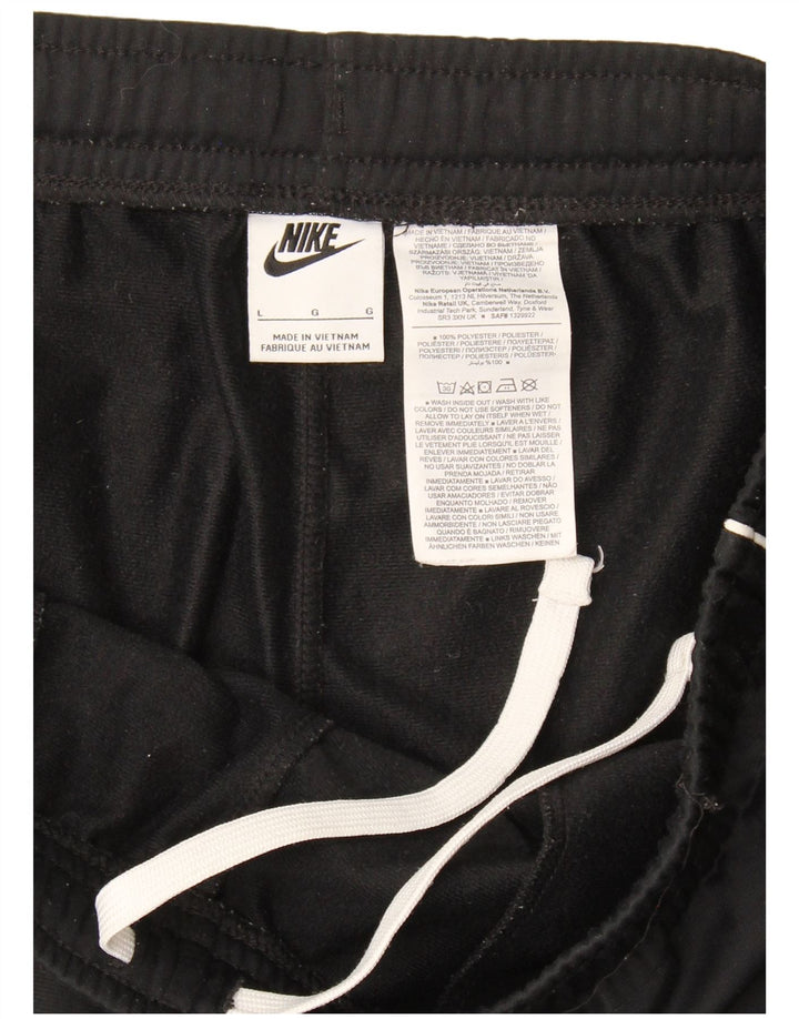Nike Pantalon de survêtement pour homme Pantalon de jogging Large Noir Polyester