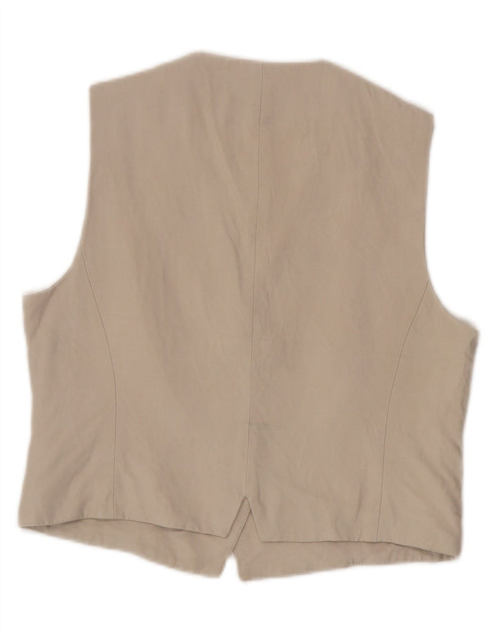 Zara Gilet Femme UK 14 Large Beige
