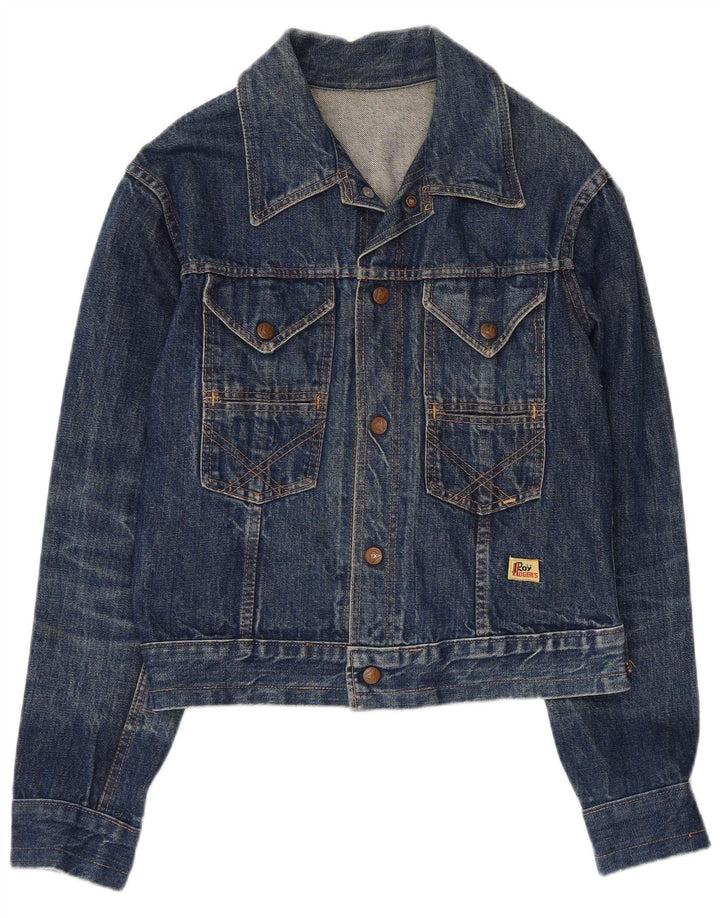 Roy Rogers Veste en jean pour femme UK 14 Bleu moyen