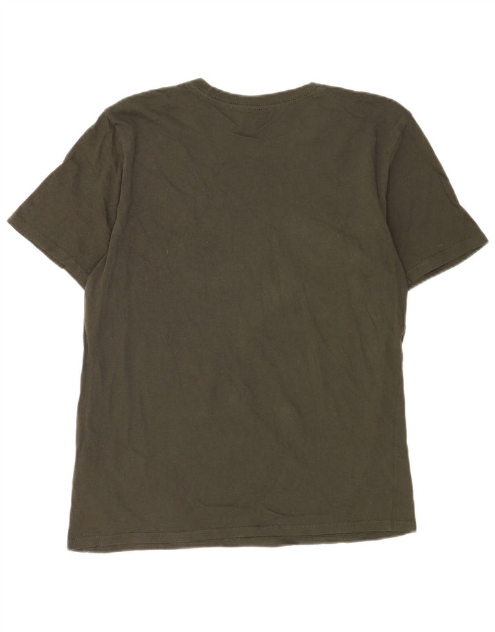 Nike Homme Athletic Cut T-Shirt Haut Vert Moyen Coton
