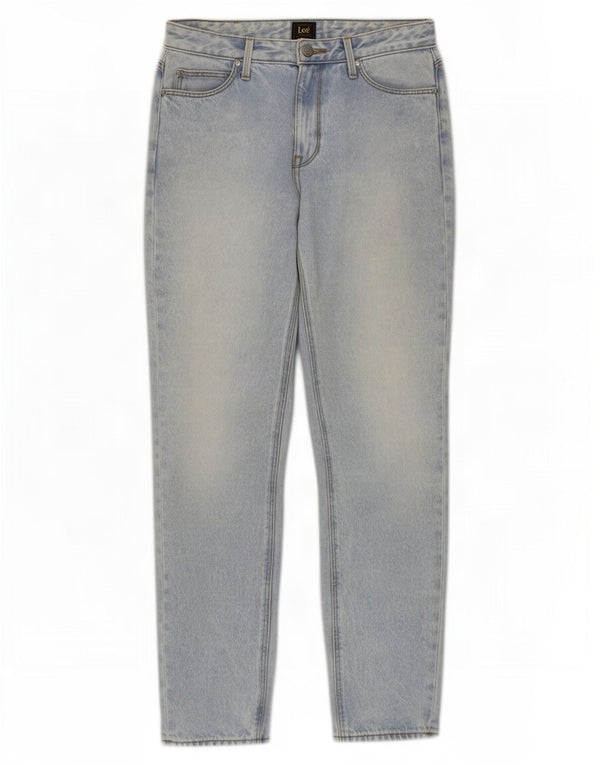 Lee Jean Mom Droit Femme W27 L33 Bleu Coton
