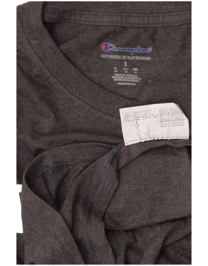 Champion Haut graphique à manches longues pour homme en coton gris petit