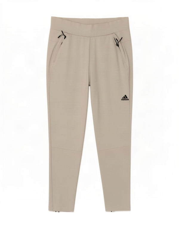 Adidas Pantalon de survêtement court pour femme UK 12/14 Rayonne blanche moyenne