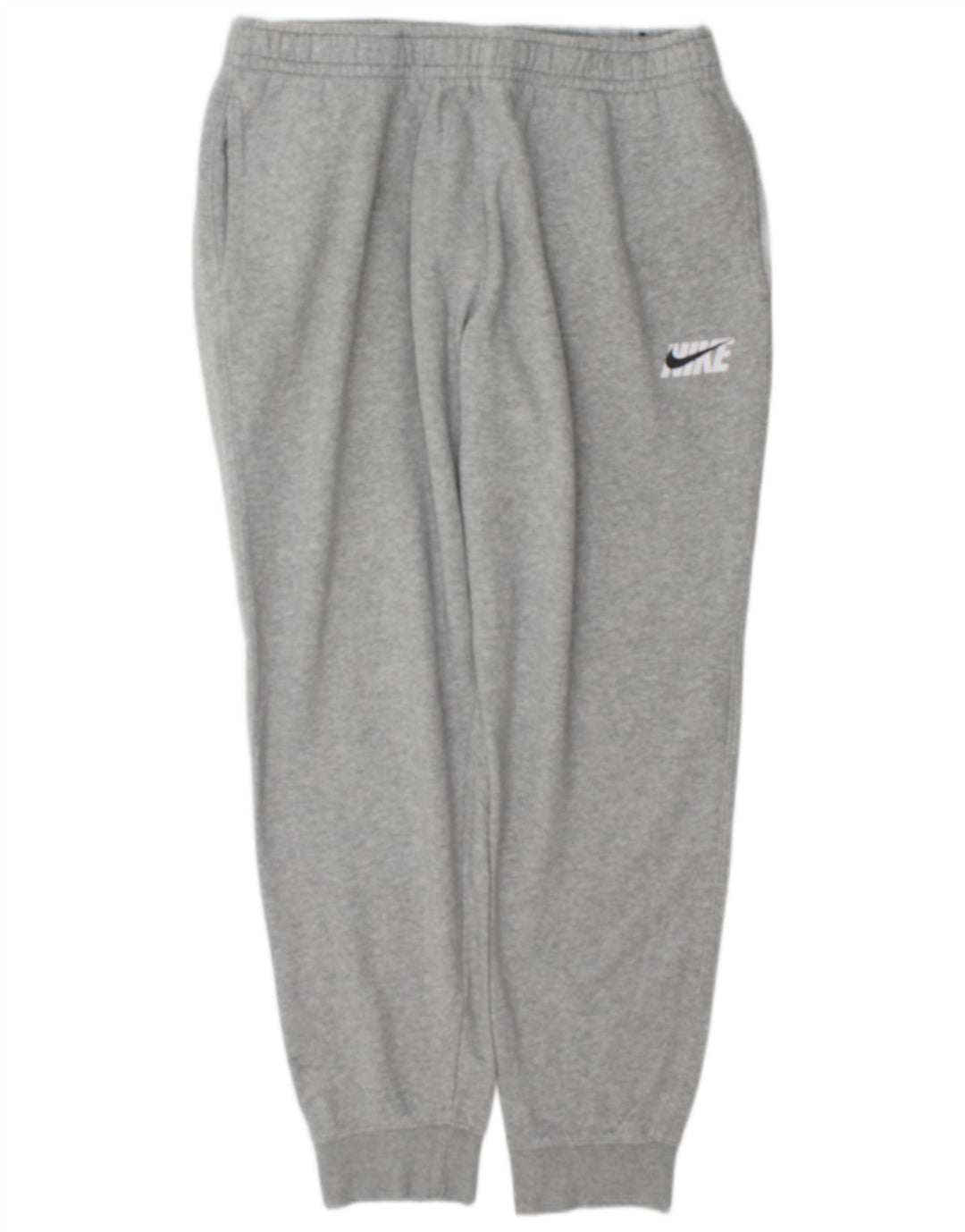 Nike Pantalon de survêtement pour homme en coton gris Taille L