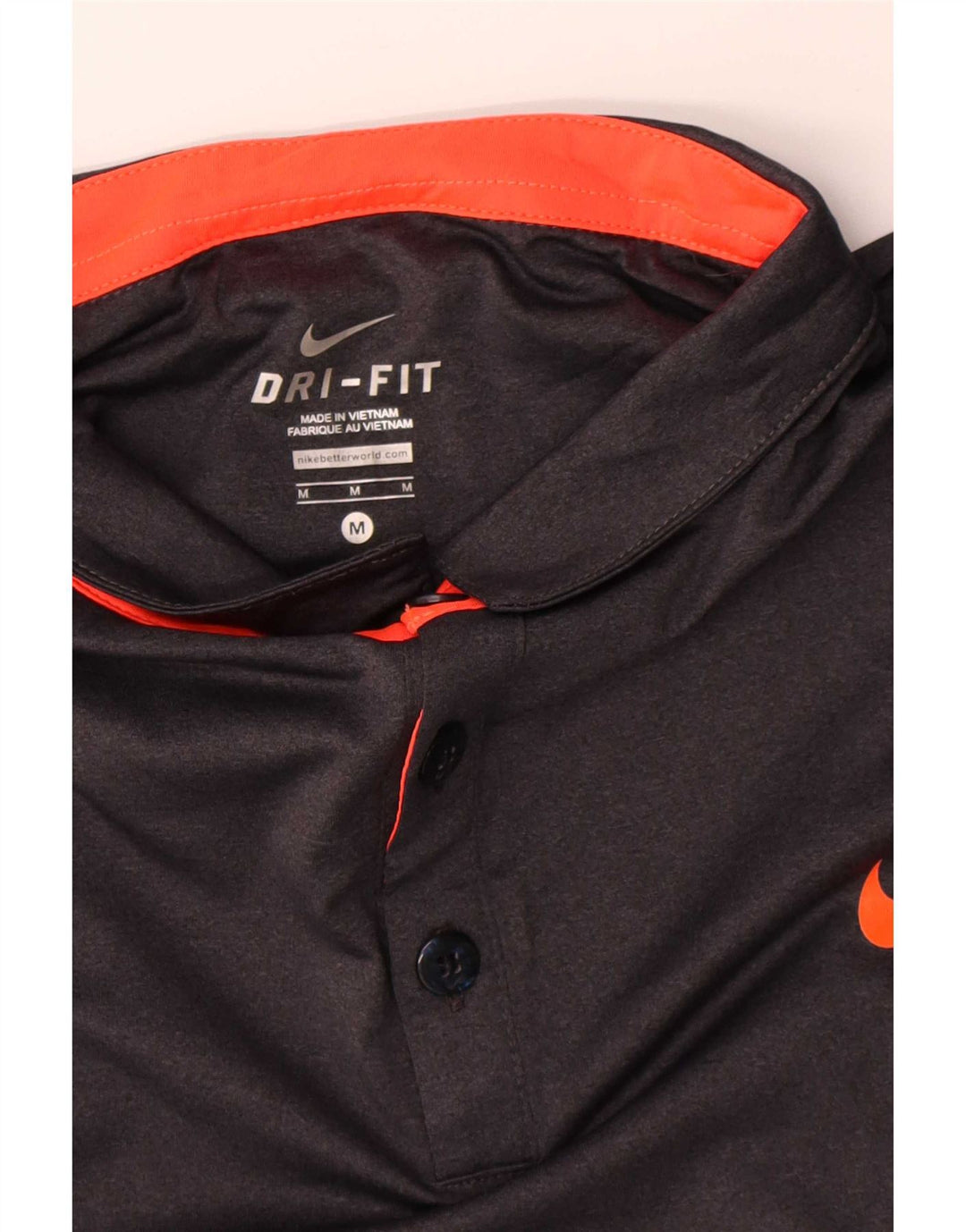 Polo Nike Homme Gris Moyen Polyester