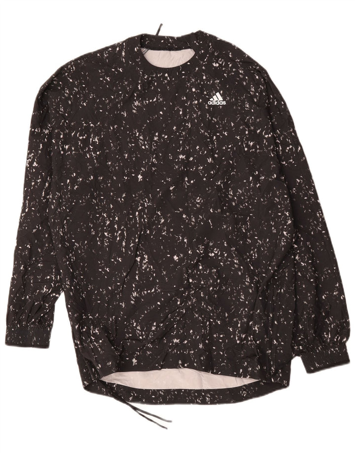 Adidas Haut de survêtement Aeroready pour femme UK 12/14 Noir moyen