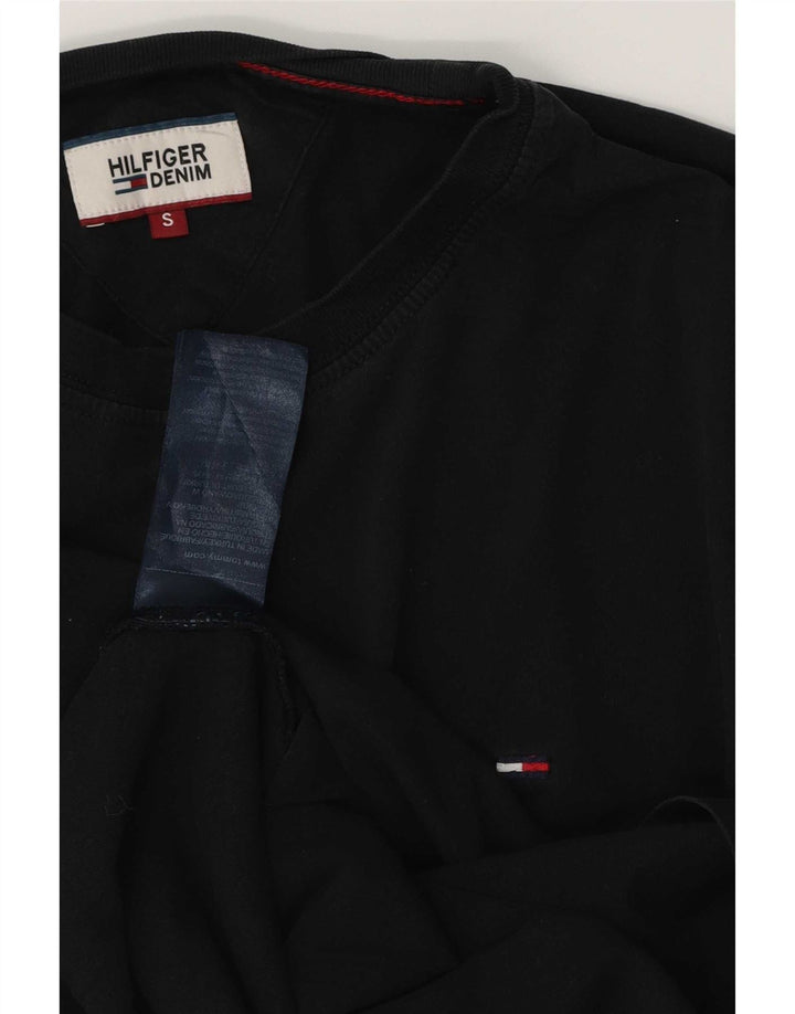 Tommy Hilfiger T-Shirt Homme Petit Noir Coton