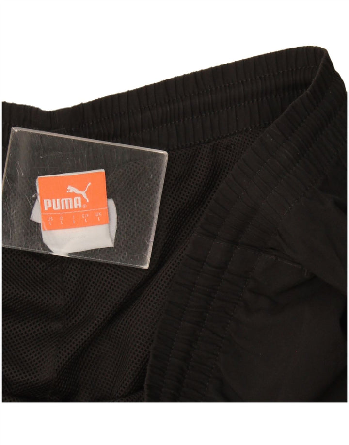 Puma Pantalon de survêtement pour homme Noir Taille L