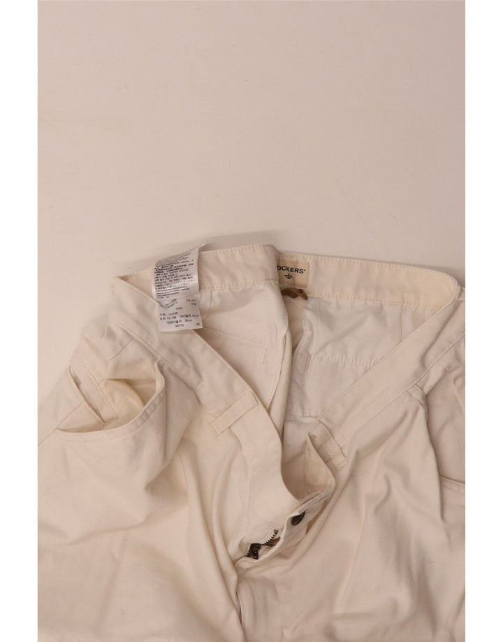 DOCKERS Short Cargo Homme W36 Grand Coton Blanc Cassé