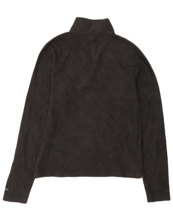 The North Face Pull polaire coupe ample à col zippé pour femme UK 6 XS Gris