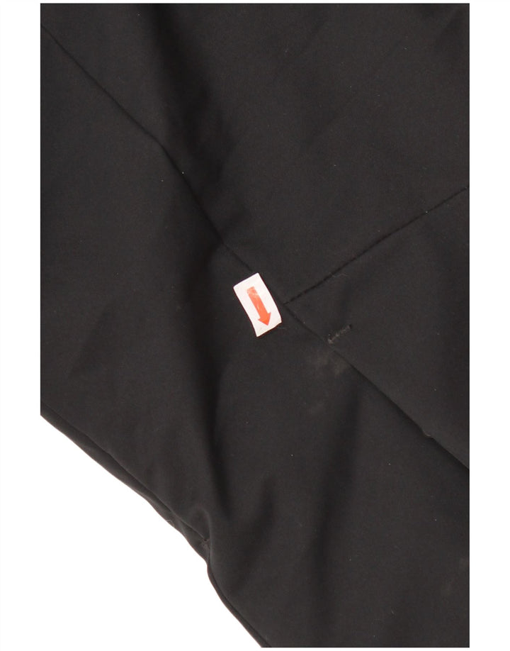 Rossignol Veste imperméable à capuche pour femme UK 14 Large Noir Polyester