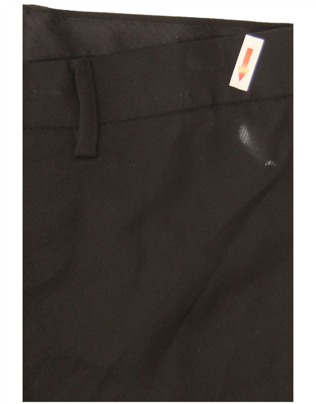 Marks & Spencer Pantalon Chino Droit Femme W32 L31 Noir Polyester