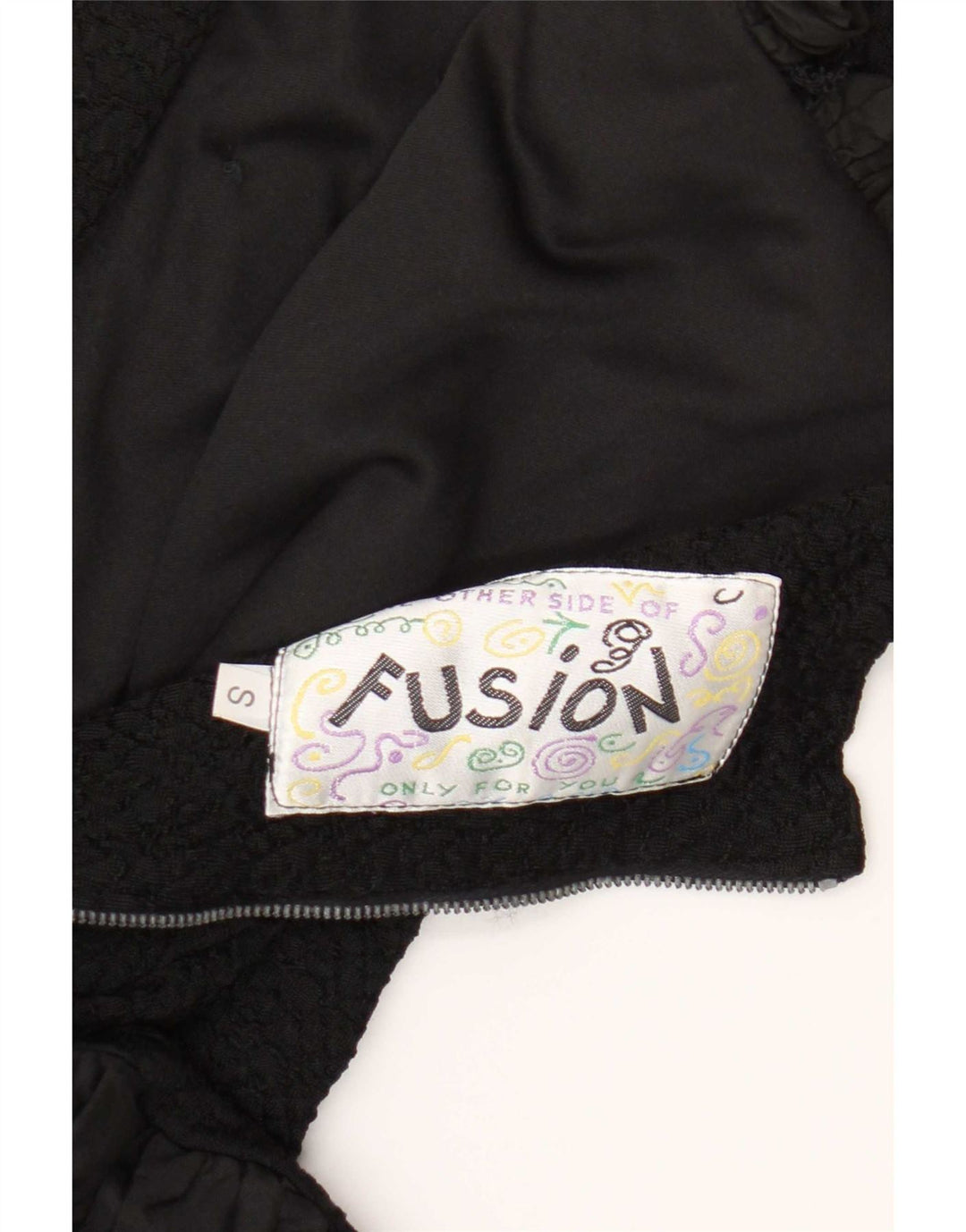 Fusion Robe bustier femme UK 10 Petit Noir Polyester