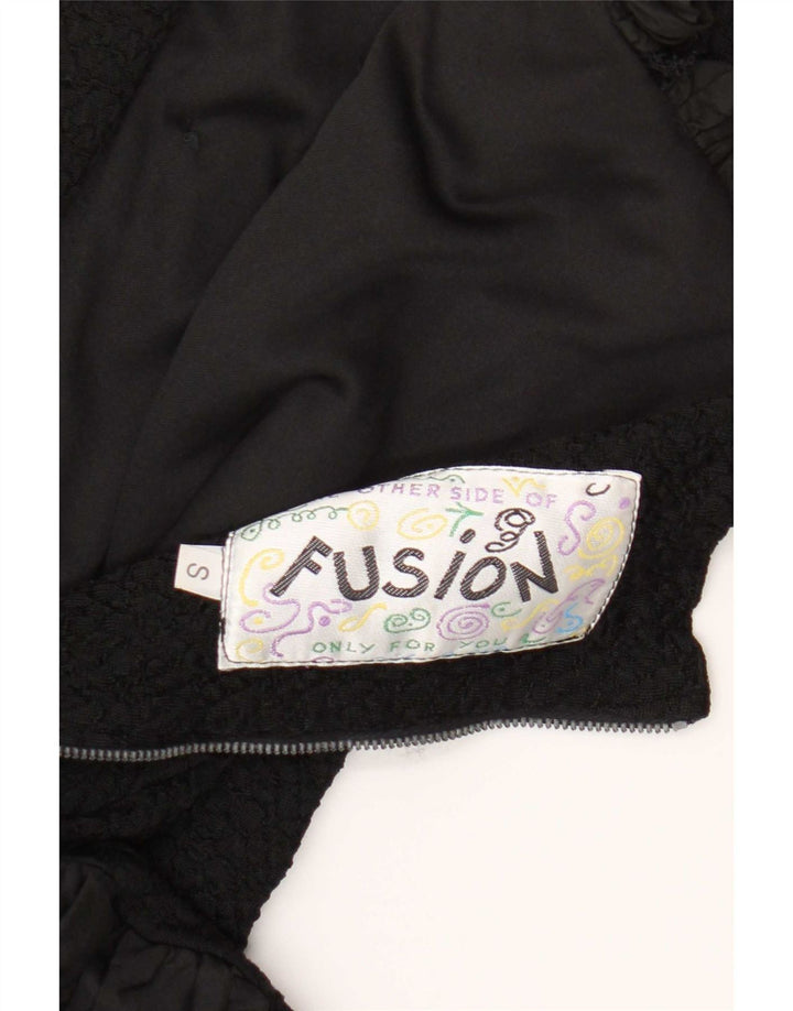 Fusion Robe bustier femme UK 10 Petit Noir Polyester