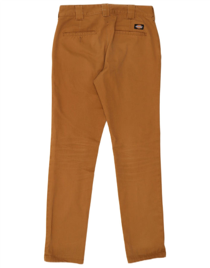 Dickies Pantalon Chino Coupe Slim Homme W32 L32 Marron Polyester